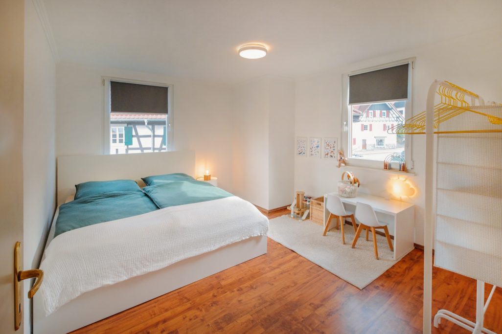 Schlafzimmer 2 mit Kinderspielnische